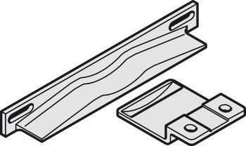 Zwischenstopper, Federteil aus Stahl, Rückhaltung aus Kunststoff